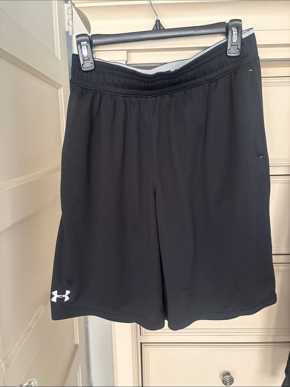 Under Armour Black Men's Performance Mesh Shorts